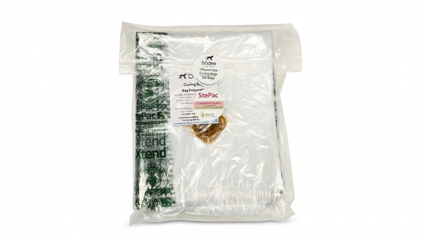 Bodee Labs Curing Bags - StePac Xtend® 1 Pound
