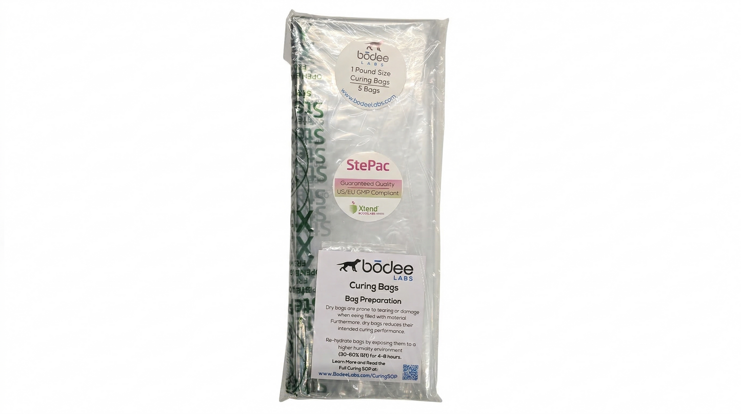 Bodee Labs Curing Bags - StePac Xtend® 1 Pound