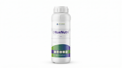 NueNutri supplement bottle on a white background