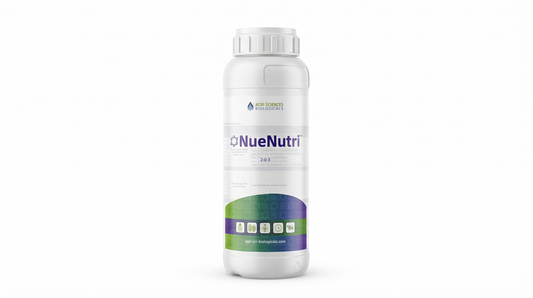 NueNutri supplement bottle on a white background